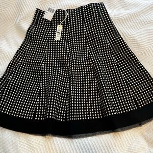 Max Studio Black and White Knit Skirt, Size M/L